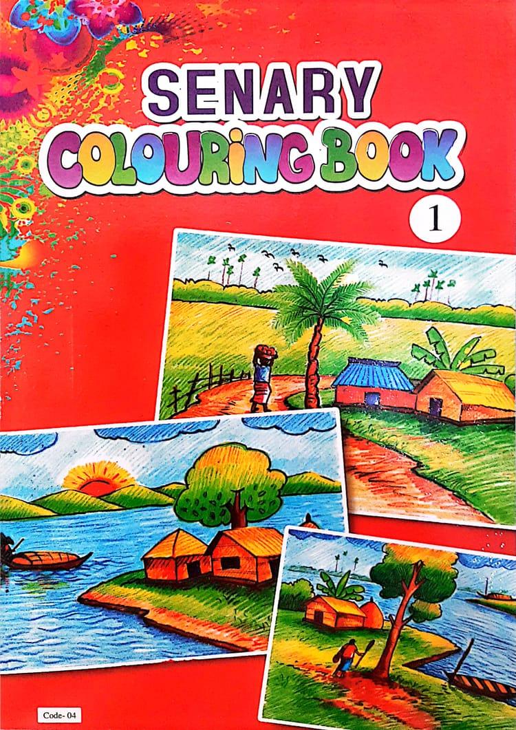 Scenery Colouring Book 1 (Code-04)