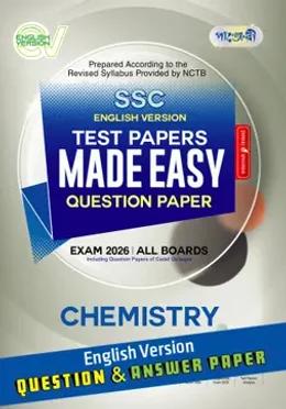 Panjeree SSC Chemistry Test Papers Made Easy - Exam 2026 (English Version)
