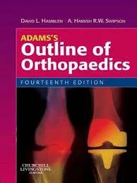 Adams's Outline of Orthopaedics (eco)