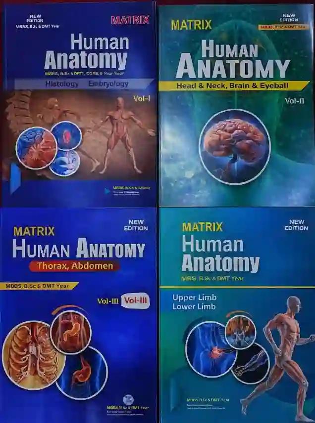 Matrix Human Anatomy Volume 1-4)