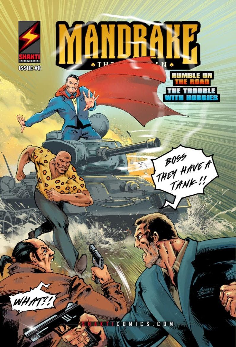 MANDRAKE VOL.8 ENGLISH RUmble on the Road; The Trouble with Hobbies
