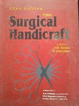 Pye's Surgical Handicraft (eco)