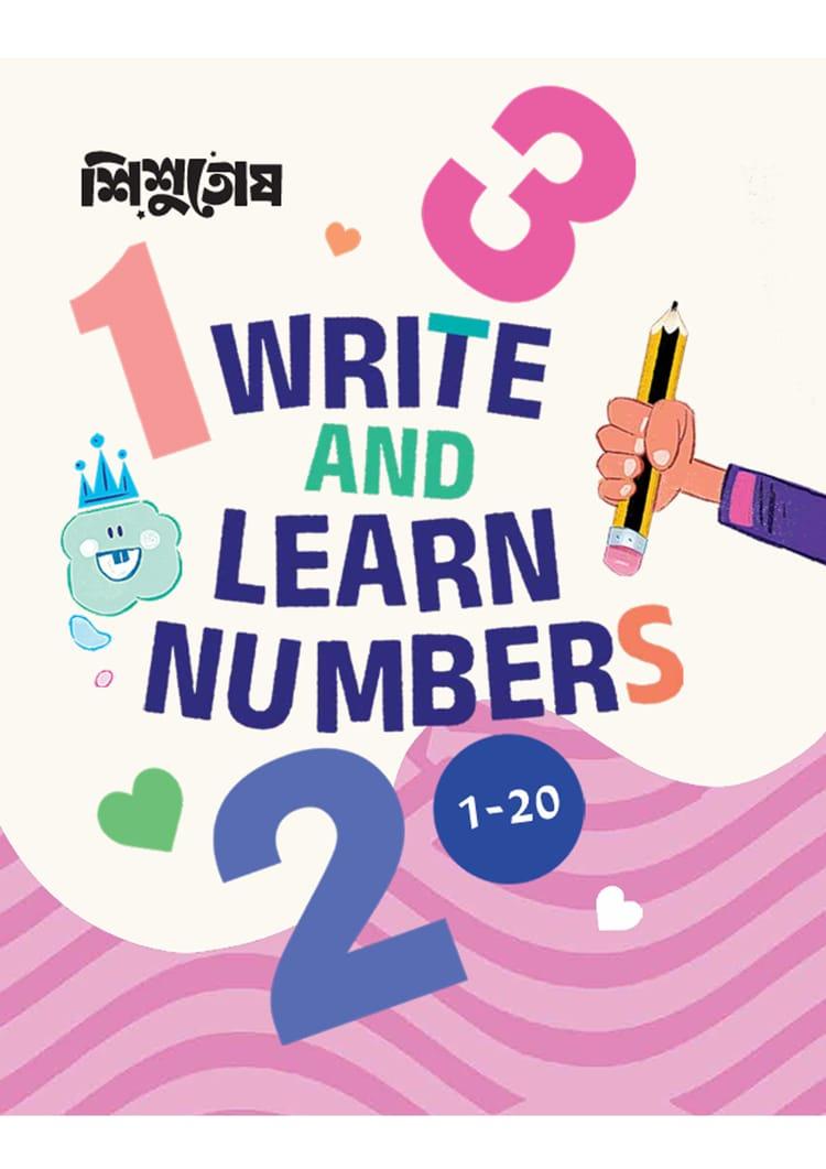 Shishutosh Write And Learn Numbers (1-20)