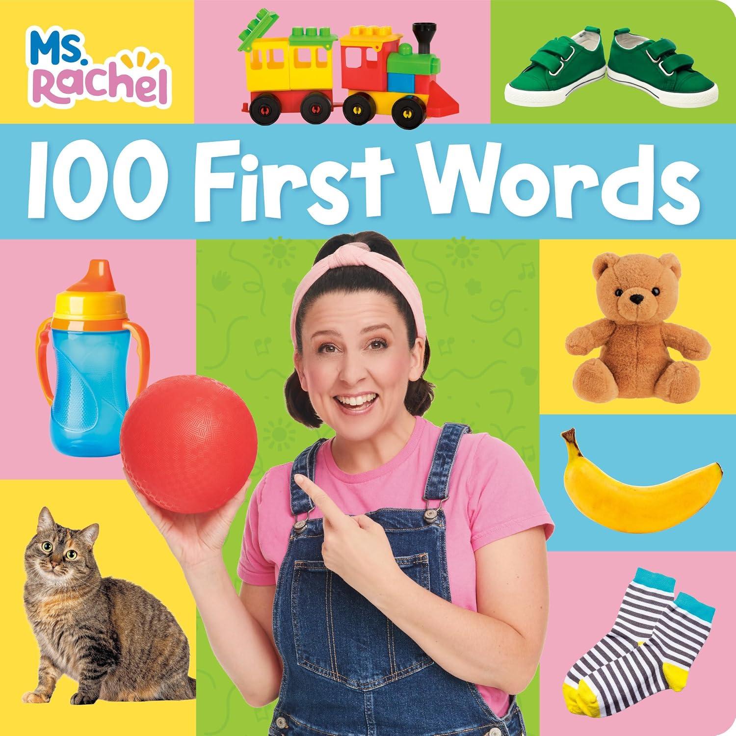 100 First Words (Ms. Rachel Board Books)