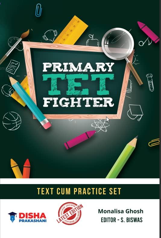 DISHA PRIMARY TET FIGHTER – Latest Syllabus With Practice Test 150 Marks Previous Year Question