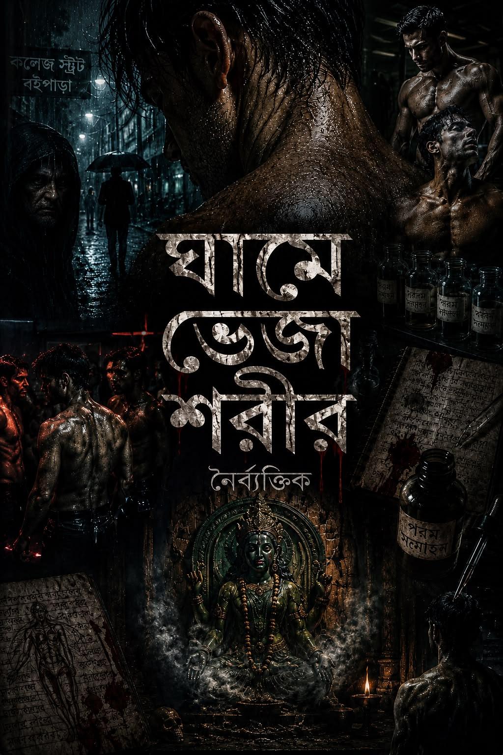 ঘামে ভেজা শরীর