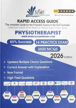 Best Physiotherapist MCQ Book Prometric Exam Questions 2026 (B&W)