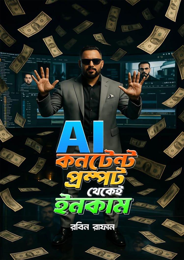 AI কনটেন্ট প্রম্পট থেকেই ইনকাম