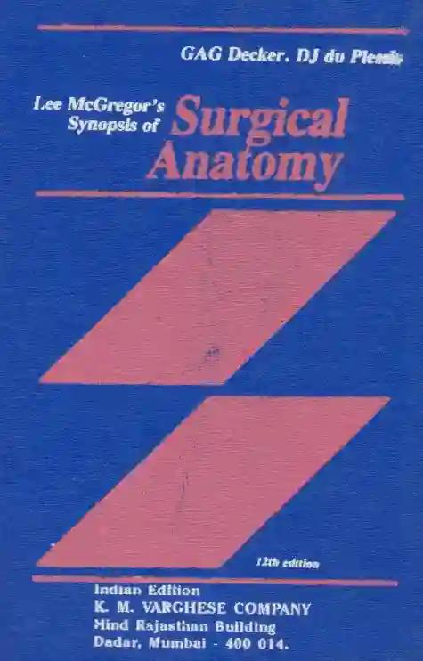 Lee McGregor's Synopsis of Surgical Anatomy (eco)