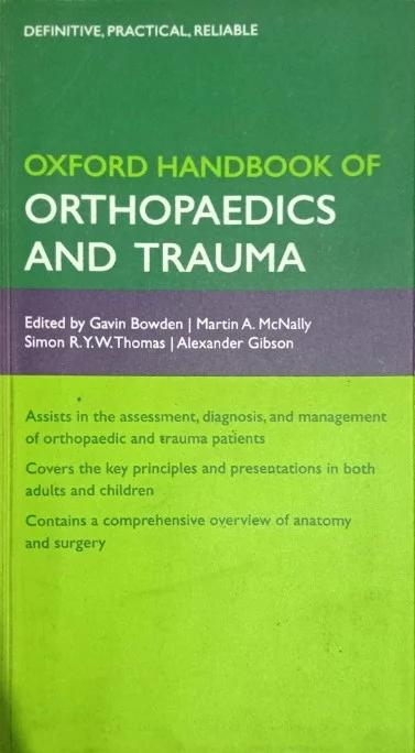 Oxford Handbook of Orthopaedics and Trauma