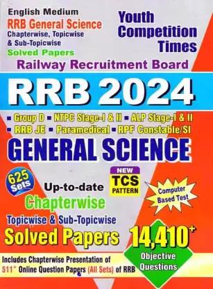 RRB 2024 General Science Chapterwise Solved Papers (English Medium)