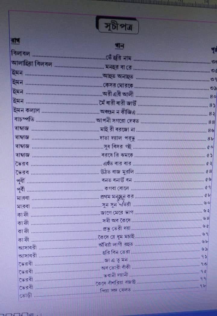 বইয়ের ভেতরের পাতা ১
