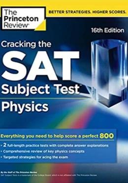 Cracking the SAT Subject Test in Physics