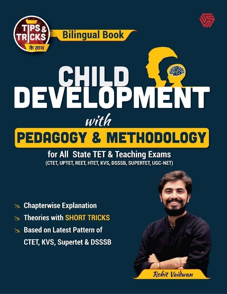 Child Development with Pedagogy & Methodology (Bilingual English/Hindi) for All State TET & Teaching Exams – 2022/edition