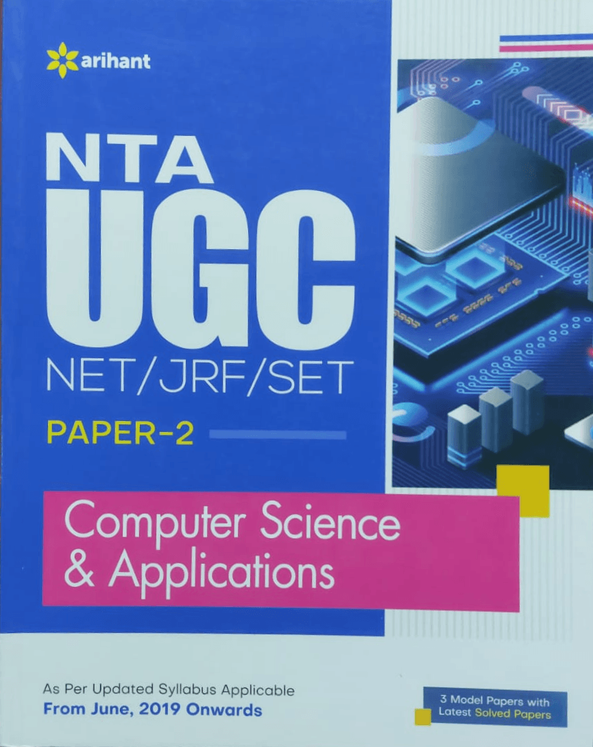 NTA UGC NET/JRF/SET Paper-2 Computer Science & Applications