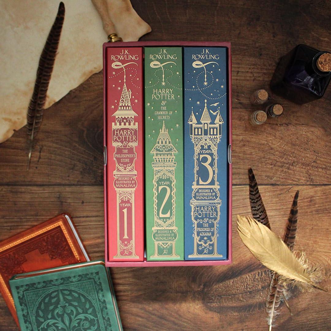 Harry Potter MinaLima Edition 1-3 box set