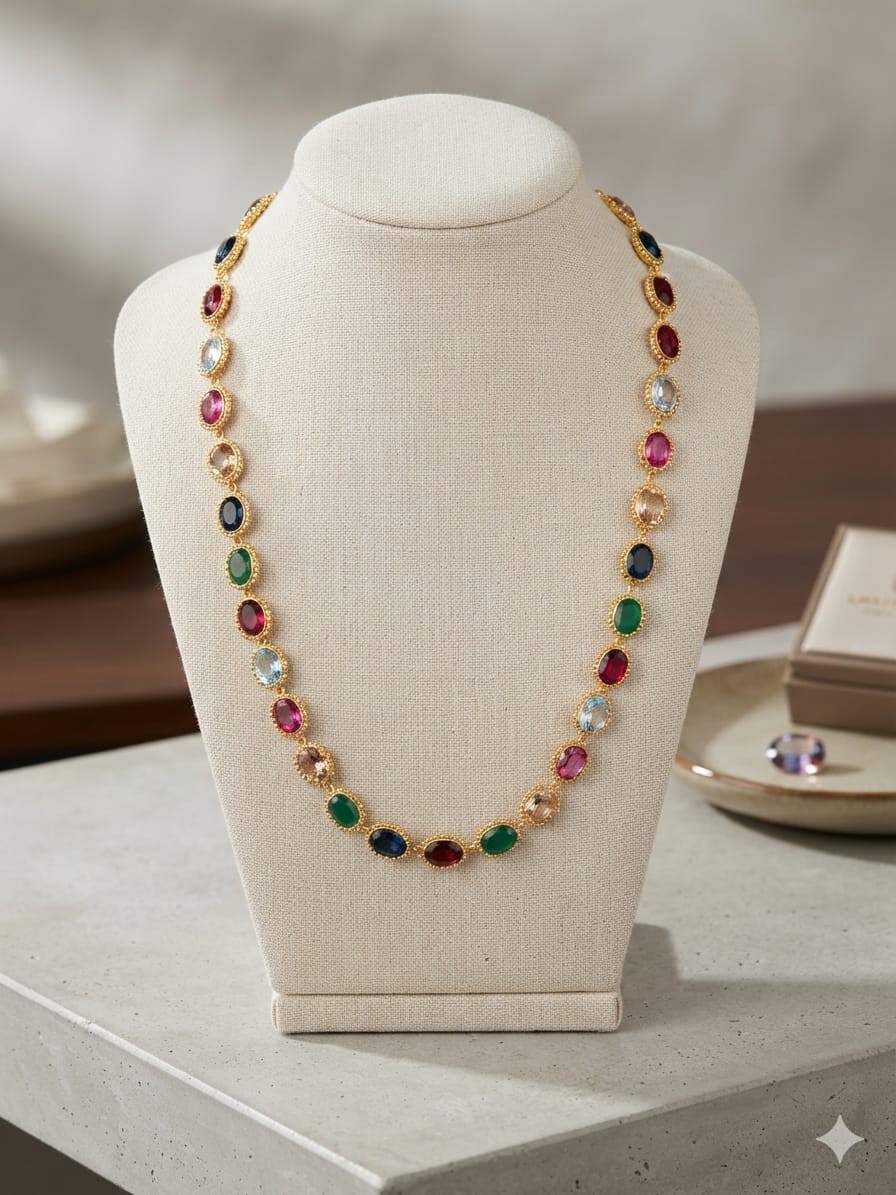 multi color chain