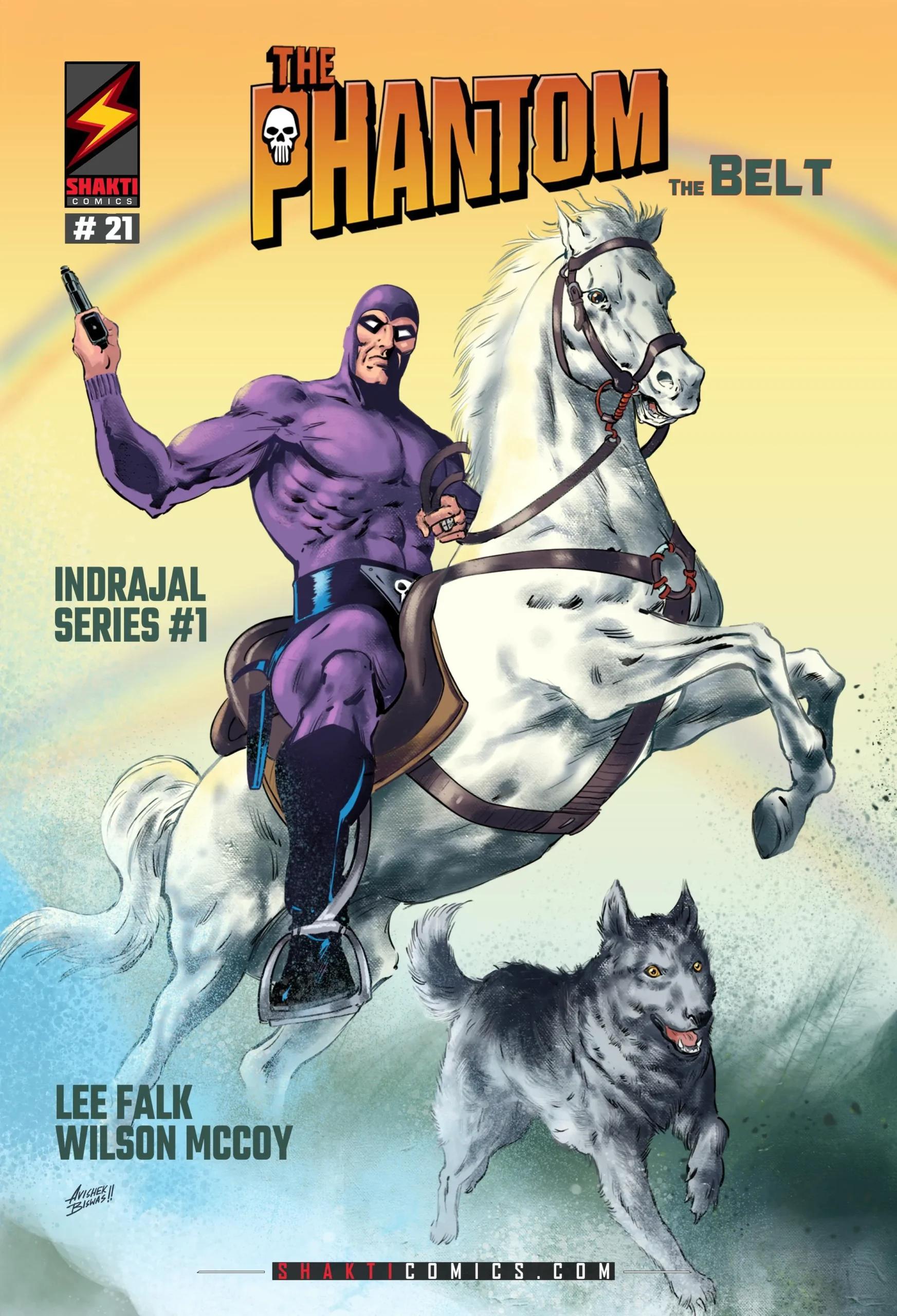 The Phantom the Belt #21 Indrajal Series 1