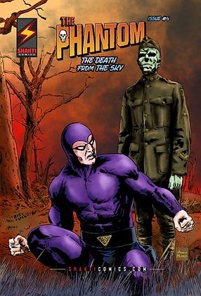 The Phantom Vol 6 English Variant Cover the Death From the Sky