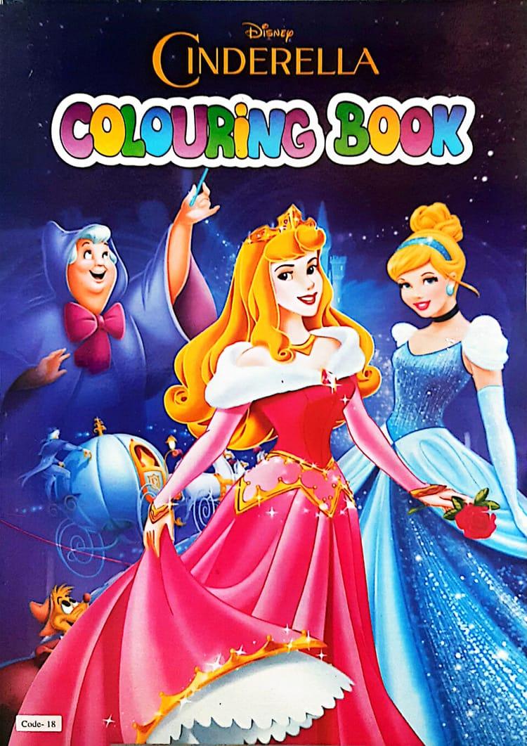 Disney Cinderella Colouring Book (Code-18)