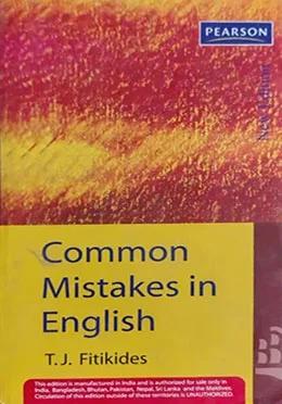 Common Mistakes In English (Pearson)