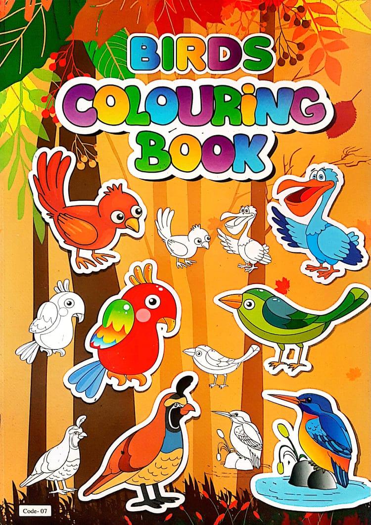 Birds Colouring Book (Code-07)