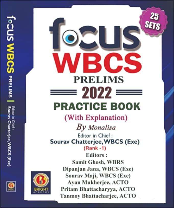 Focus WBCS Prelims 2022 Practice Book