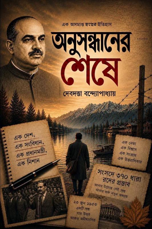অনুসন্ধানের শেষে : এক অসমাপ্ত স্বপ্নের ইতিহাস