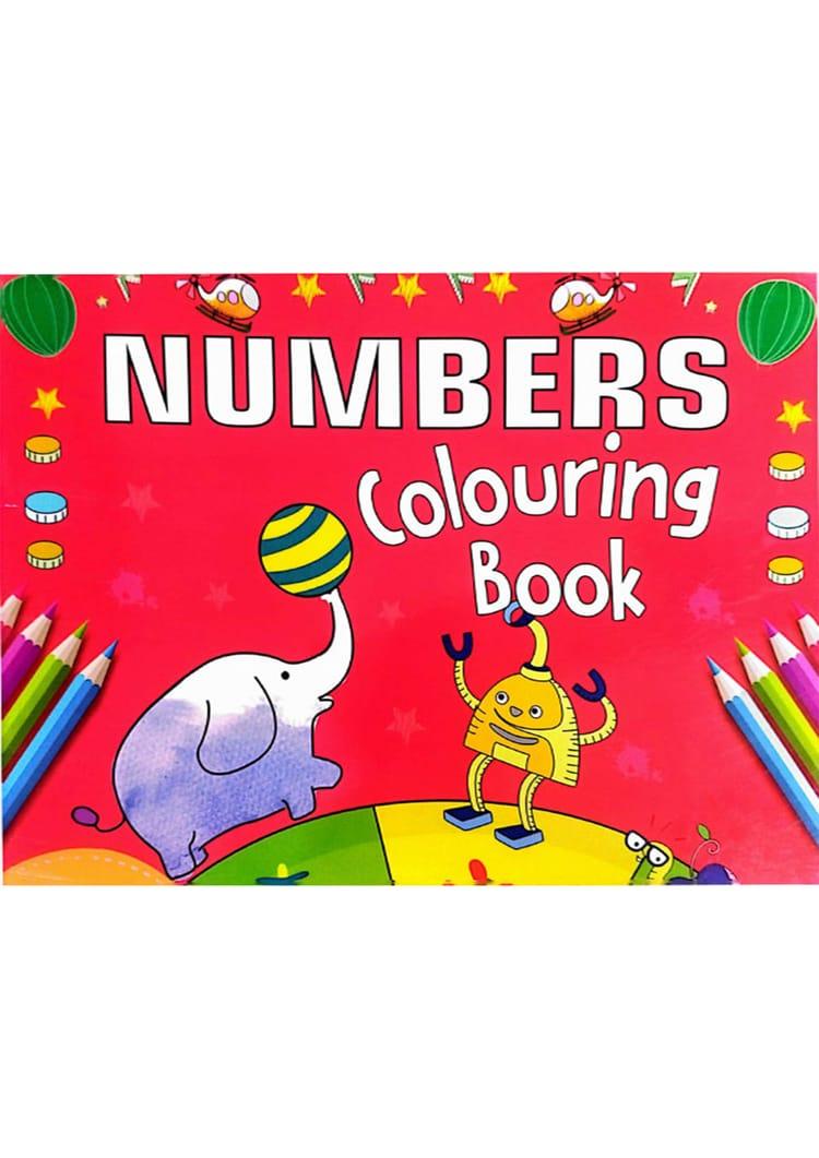 Numbers Colouring Book