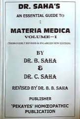 Dr. Saha’s An Essential Guide To Materia Medica