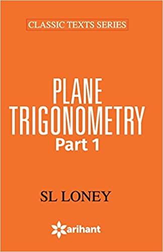 PLANE TRIGONOMETRY