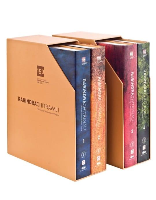Rabindra Chitravali (with Catalogue & Sleeve cases)