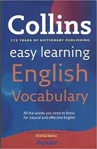 Collins Easy Learning English Vocabulary